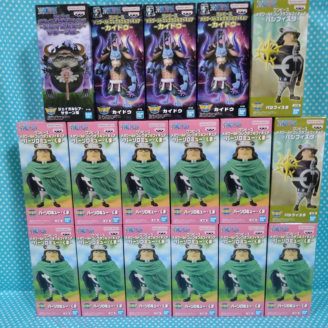 ワンピース メガワールドコレクタブルフィギュア １７品セット