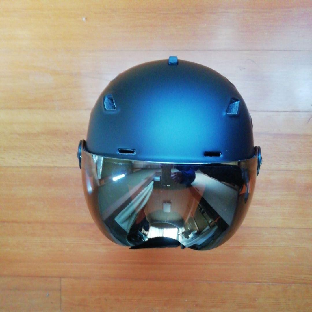 バイザー ヘルメット サイズ L（58cm～61cm）マットブラック