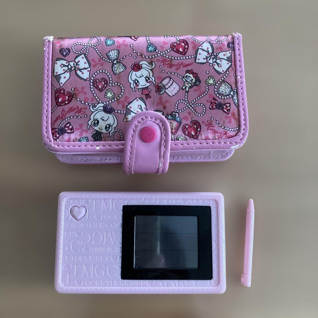 たまごっち ポケットデザイナー ペンタッチ手帳　メゾピアノ専用カバーつき