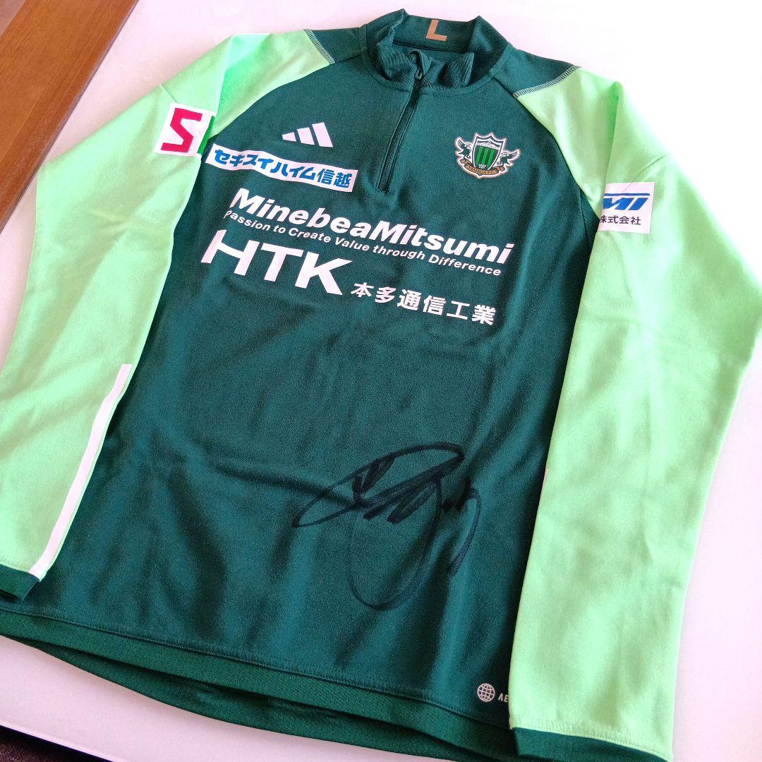 松本山雅 2024トレーニングトップ フルスポンサーver選手使用品