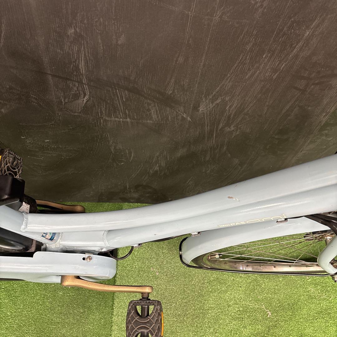 電動自転車 YAMAHA PAS ami 水色　73★