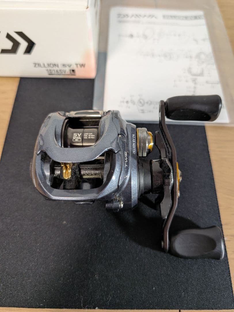 ダイワ ZILLION SV TW 1016SV-L 左巻き　ベアリング追加