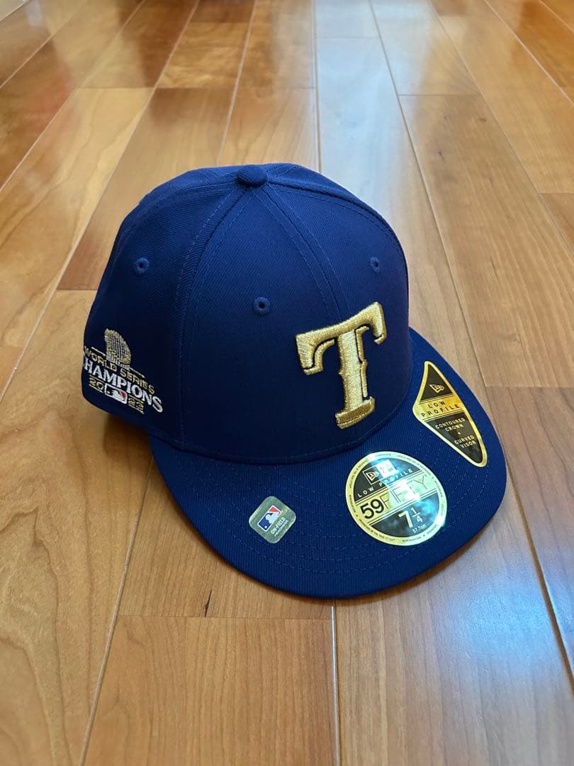 新品 レンジャーズ59FIFTY LPキャップ 7 1/4 ゴールドコレクション