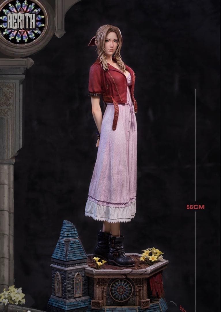 ファイナルファンタジー エアリス・ゲインズブール ガレキ スタチュー