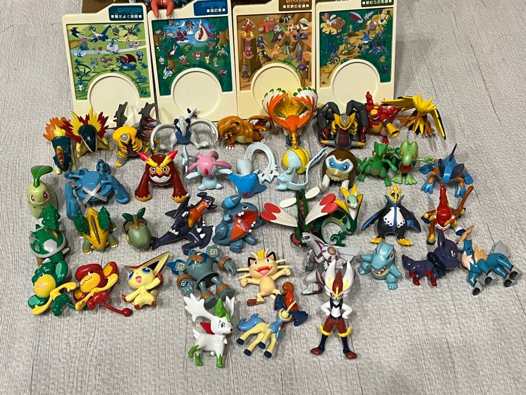 ポケモン モンコレ 指人形 ミニフィギュア まとめ売り 62体