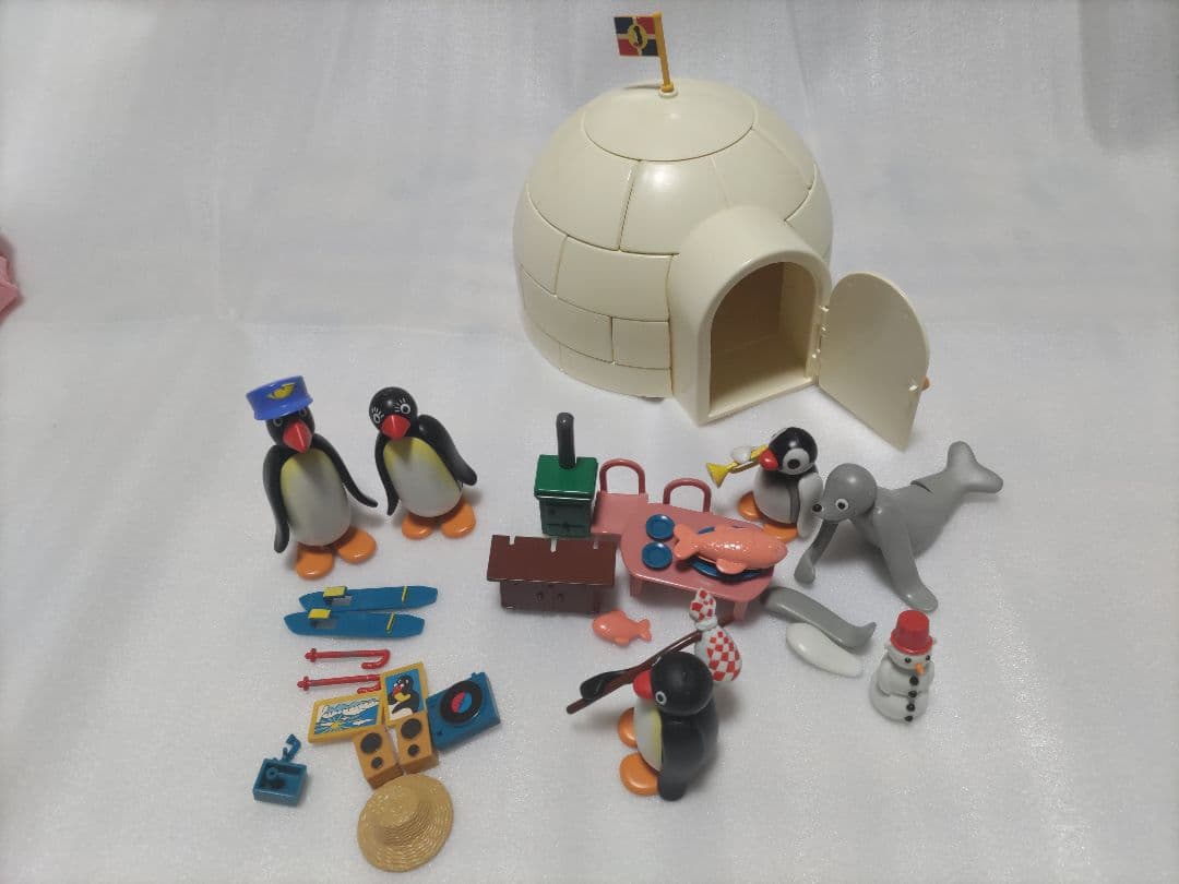 ピングーフィギュアセット　氷の国の仲間たち