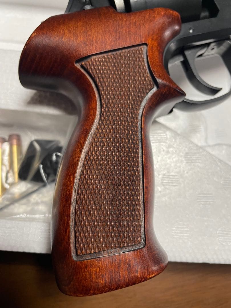 マルシンマテバリボルバー　Xカートリッジ仕様　木製グリップ仕様