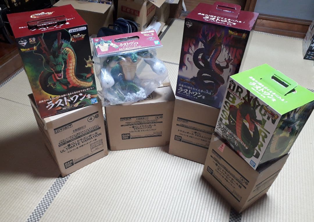 HIRO ドラゴンボール 一番くじ ポルンガ　神龍　ラストワン賞　4種セット