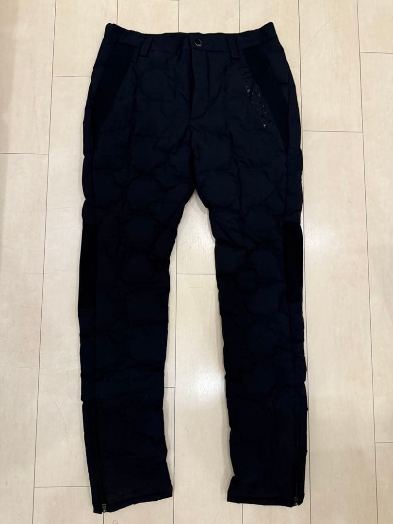 美品 ★ MARK&LONA ダウンパンツ防寒冬マ ーク＆ロナ黒正規品