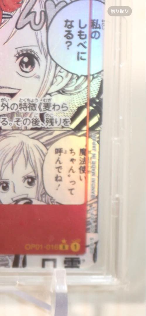 ナミ　コミパラ　自引き美品
