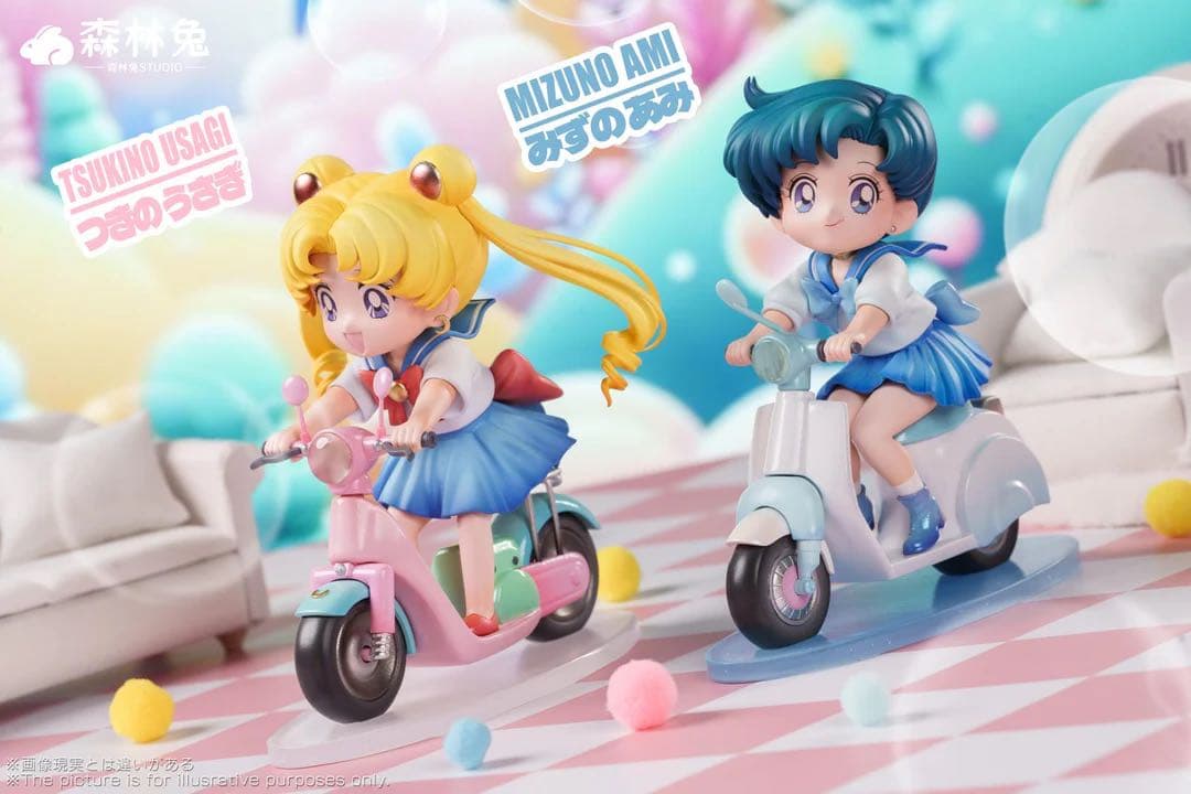 月野うさぎ　水野亜美　フィギュア