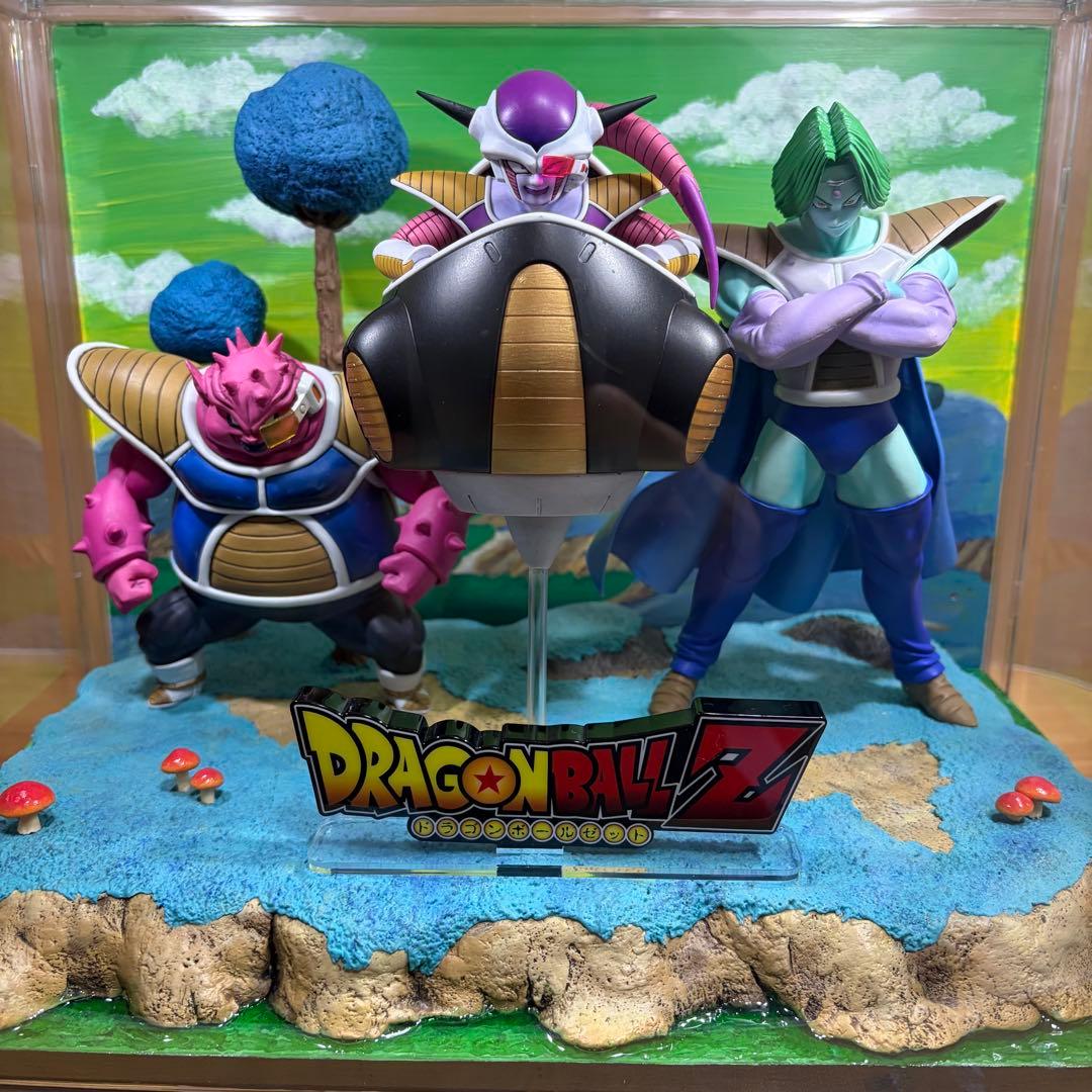 ドラゴンボール ジオラマ リペイント 自作 ナメック星 フィギュア
