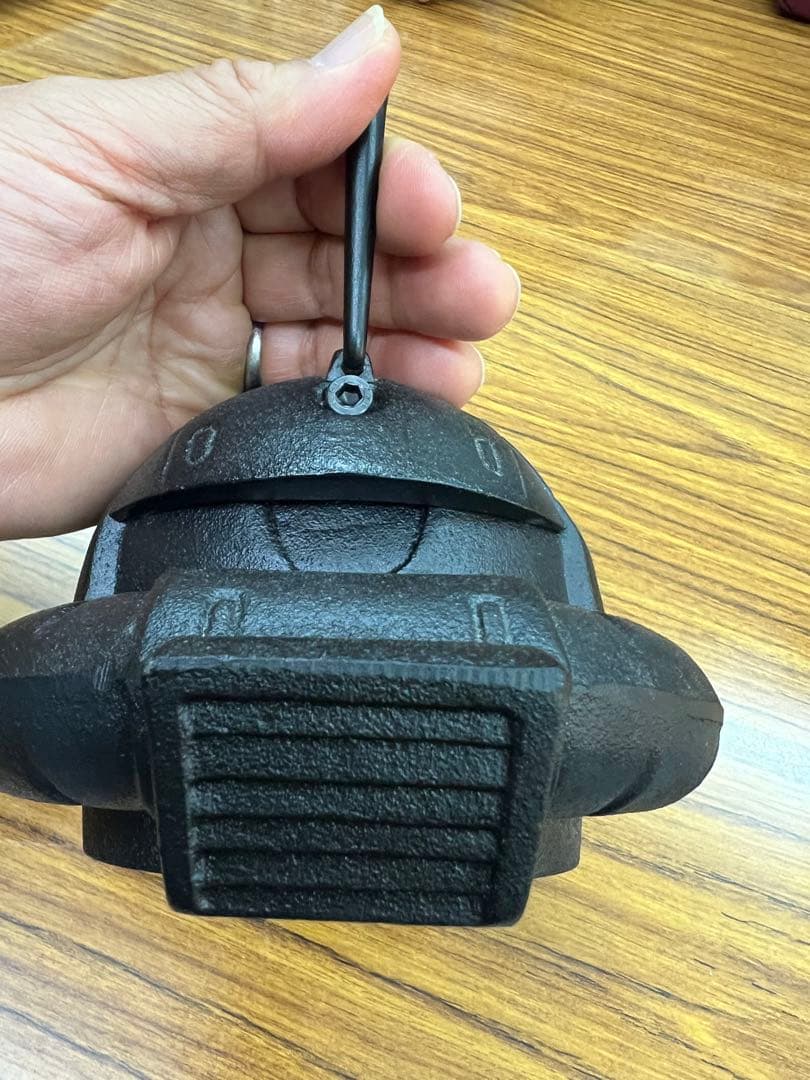 鉄瓶ZAKU 人気商品　希少　南部鉄器 ➕「雨ニモマケズ」の鉄瓶敷　南部鉄器