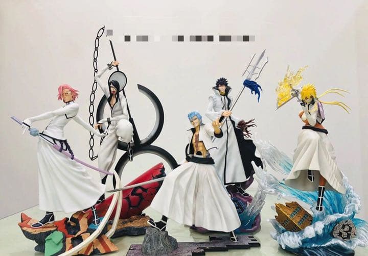 BLEACH 黒衣少年図 アーロニーロ1/8ガレージキット ガレキ スタチュー①