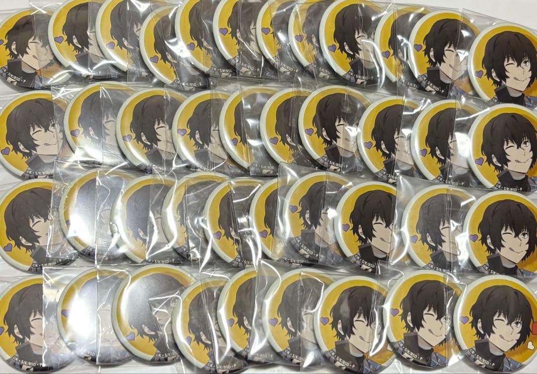文豪ストレイドッグス 文スト 太宰治 撮影会フェア TAKE1 缶バッジ 41個