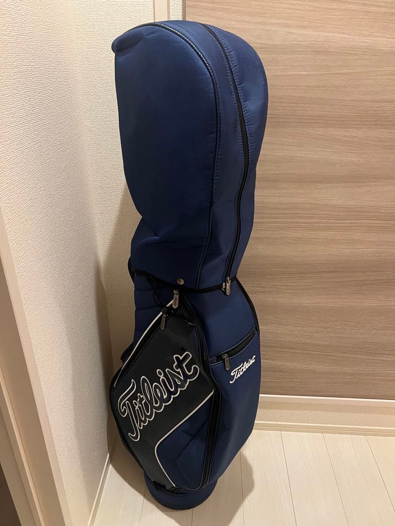 Titleist キャディバッグ 青