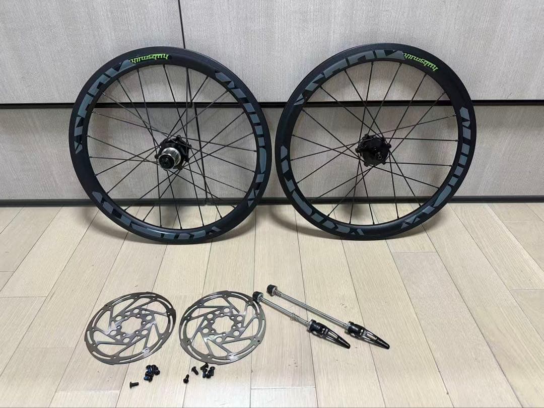 hubsmithハブスミス20インチ 406ホイールセット birdy取り外し品