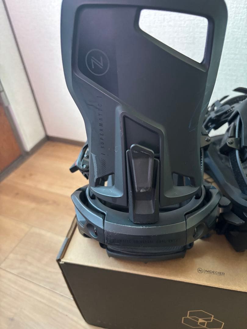 NIDECKER Supermatic ブラック ビンディング　Lサイズ