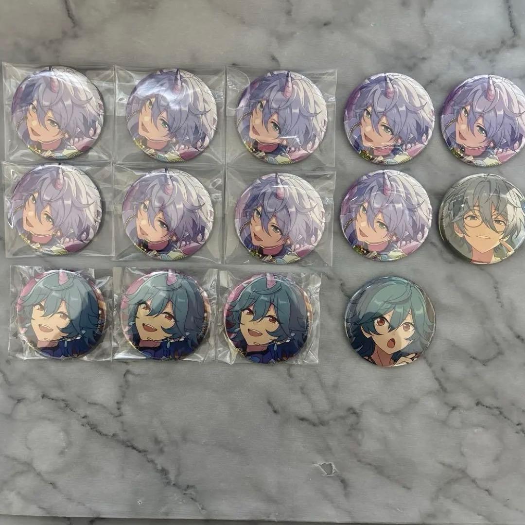 あんスタ　コレクション缶バッジ Sep Idol Casual カンナ　ライカ