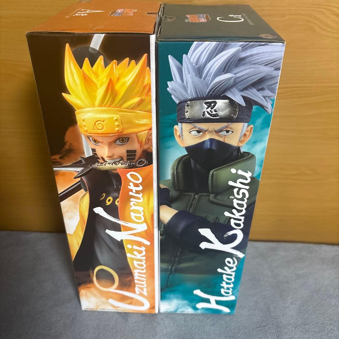 一番くじNARUTO 紡がれる火の意志 ナルト・カカシ（両目写輪眼）セット