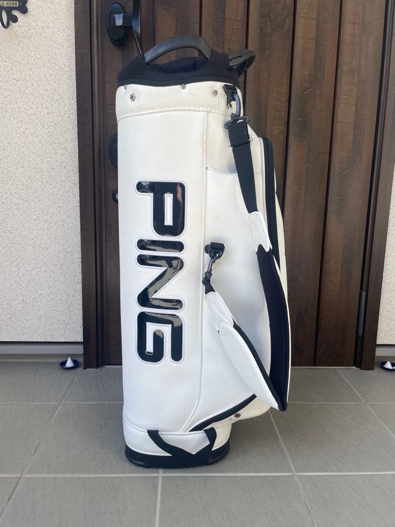 PING ゴルフバッグ・キャディバッグ ホワイト