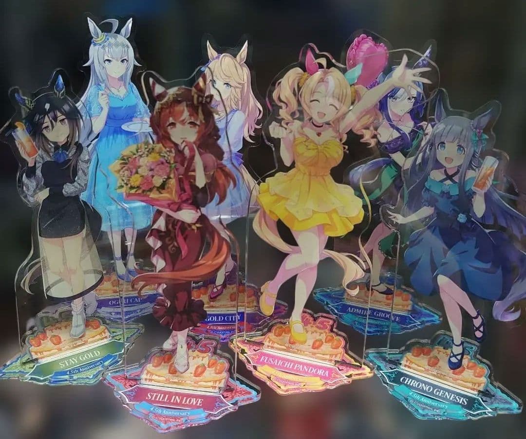 ウマ娘 4.5th アニバーサリー アクリルスタンド 7種セット