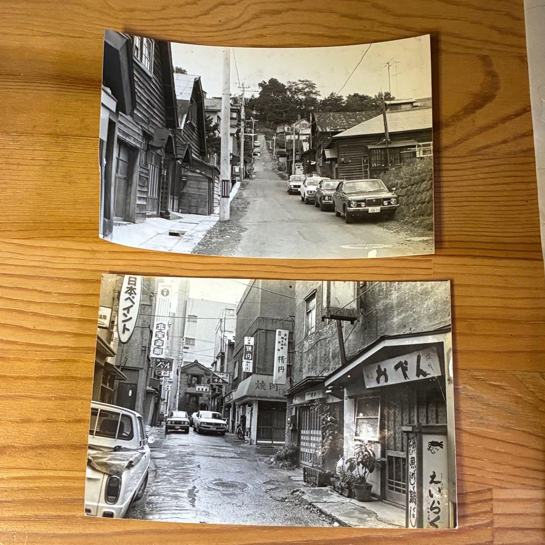 稀少　昭和の写真　スナップ95枚　モノクロ　小樽市　北海道　ヴィンテージ写真