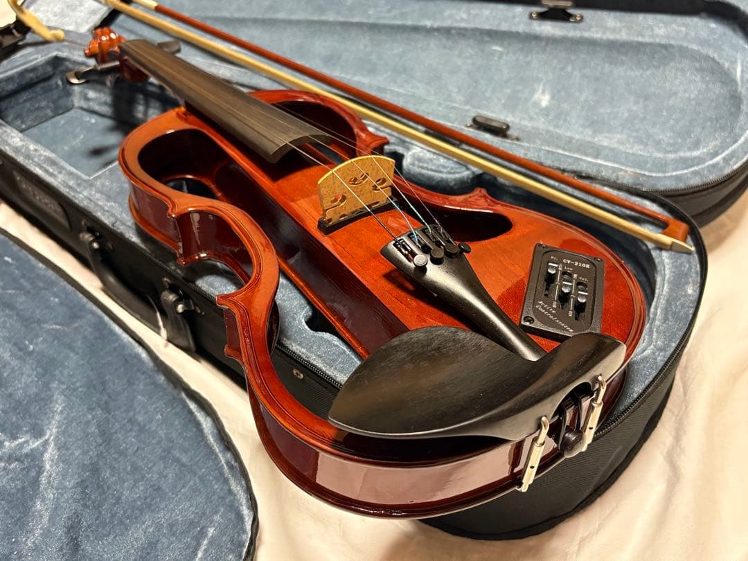 カルロ・ジョルダーノ　エレキバイオリン　CV-210E 美品1922-01-1