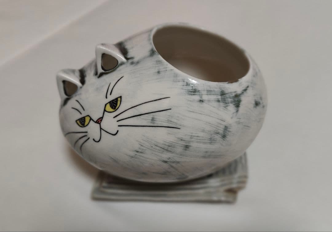 野上千晶　ねこたまママ　植木鉢