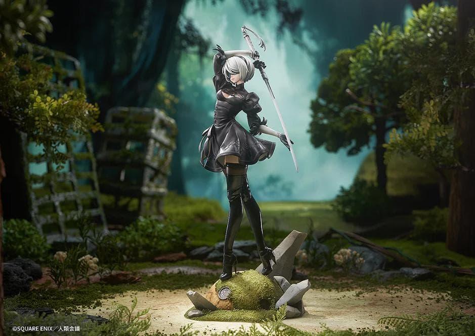 【新品・未開封】　ニーアオートマタ　2B　ヨルハ二号B型　1/7スケール
