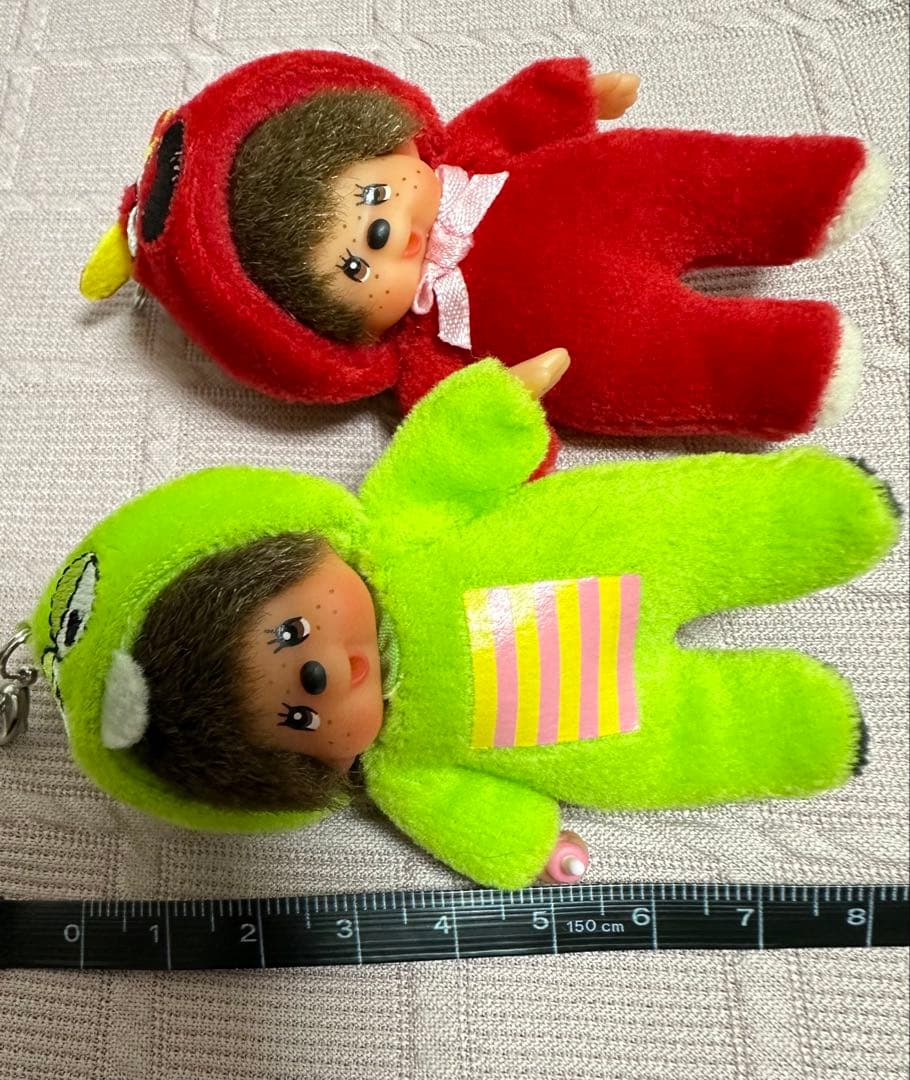 レア！ガチャピン&ムックのモンチッチ2体セット