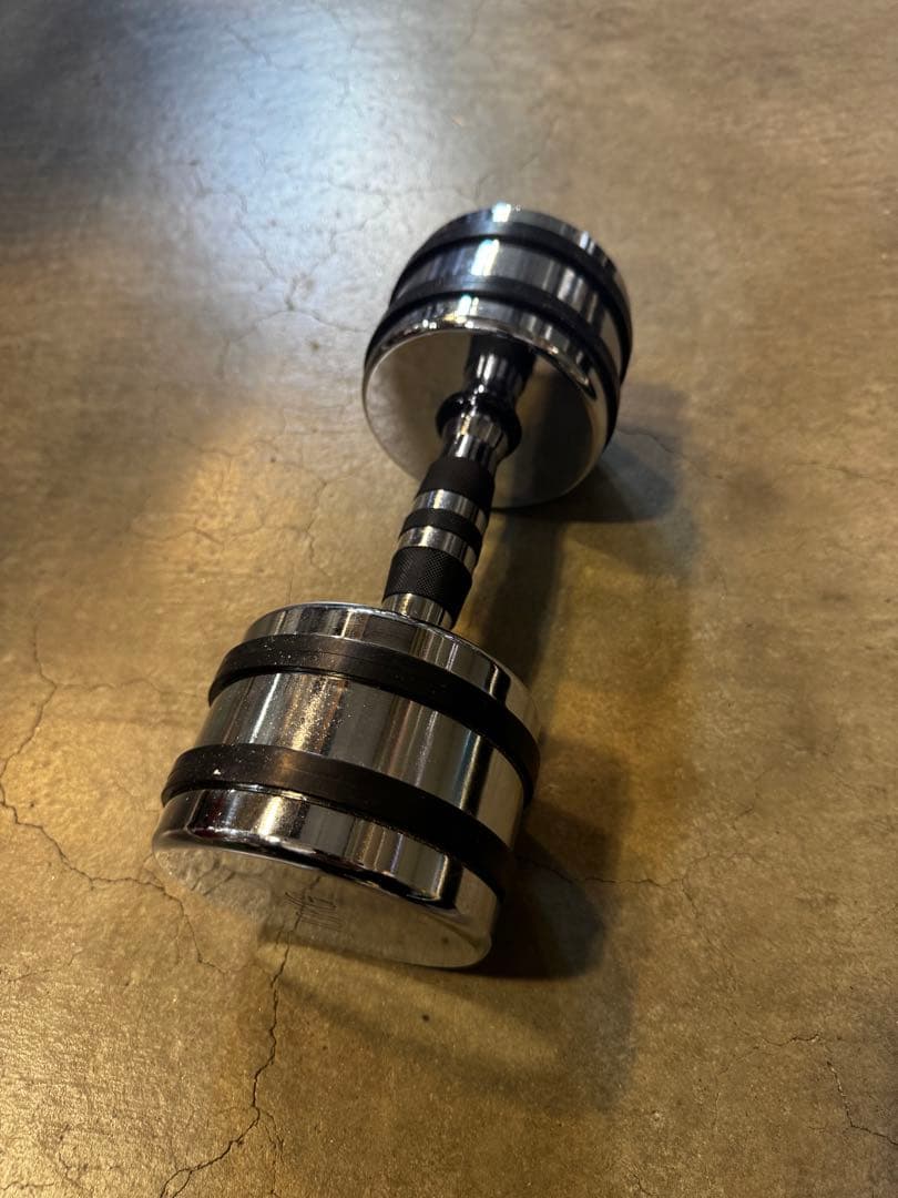 10kg ダンベル クローム仕上げ