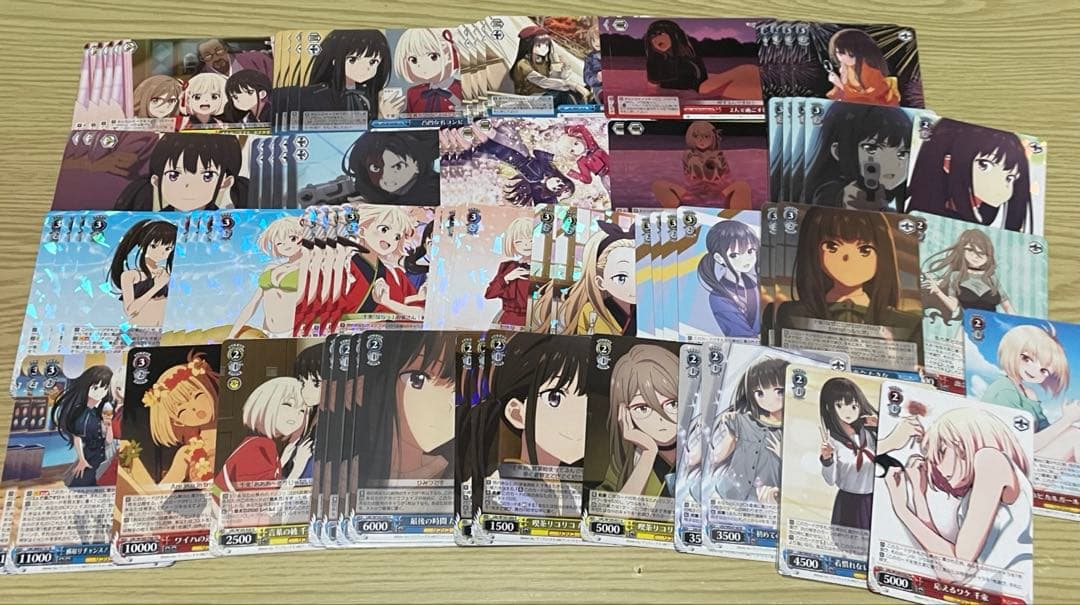 ヴァイスシュヴァルツ　リコリスリコイル　デッキ　パーツ　リコリコ