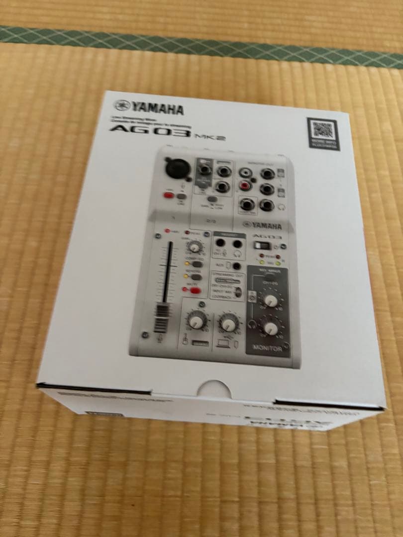 YAMAHA AG03 mk2オーディオインターフェイス