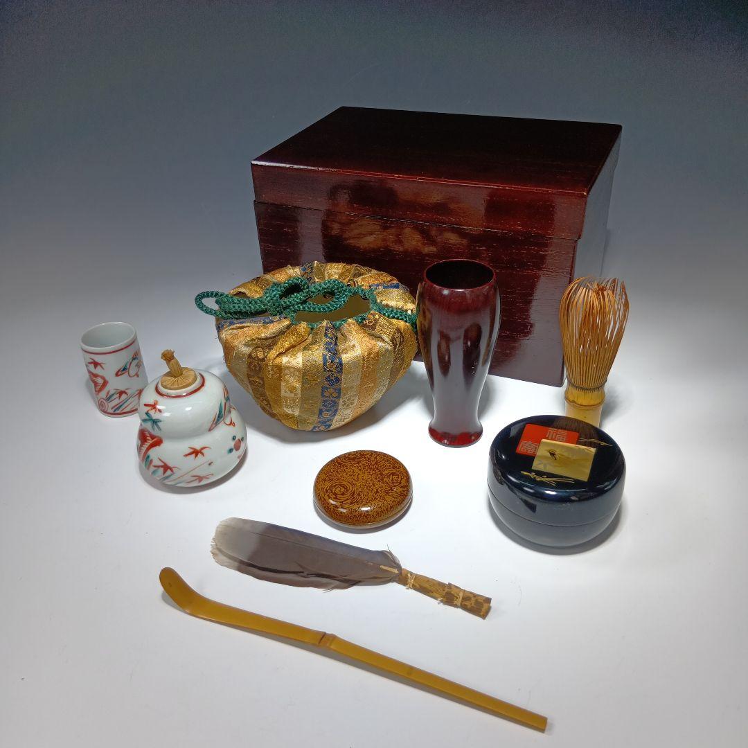 茶道具　茶箱一式