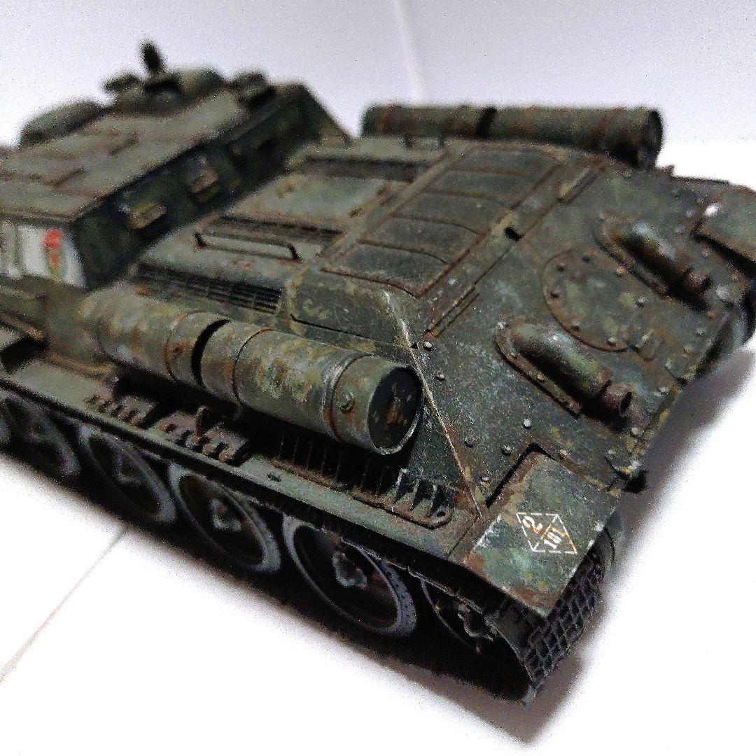 〚塗装済み完成品〛タミヤ　1/35　ソビエトタンク　 SU85駆逐戦車