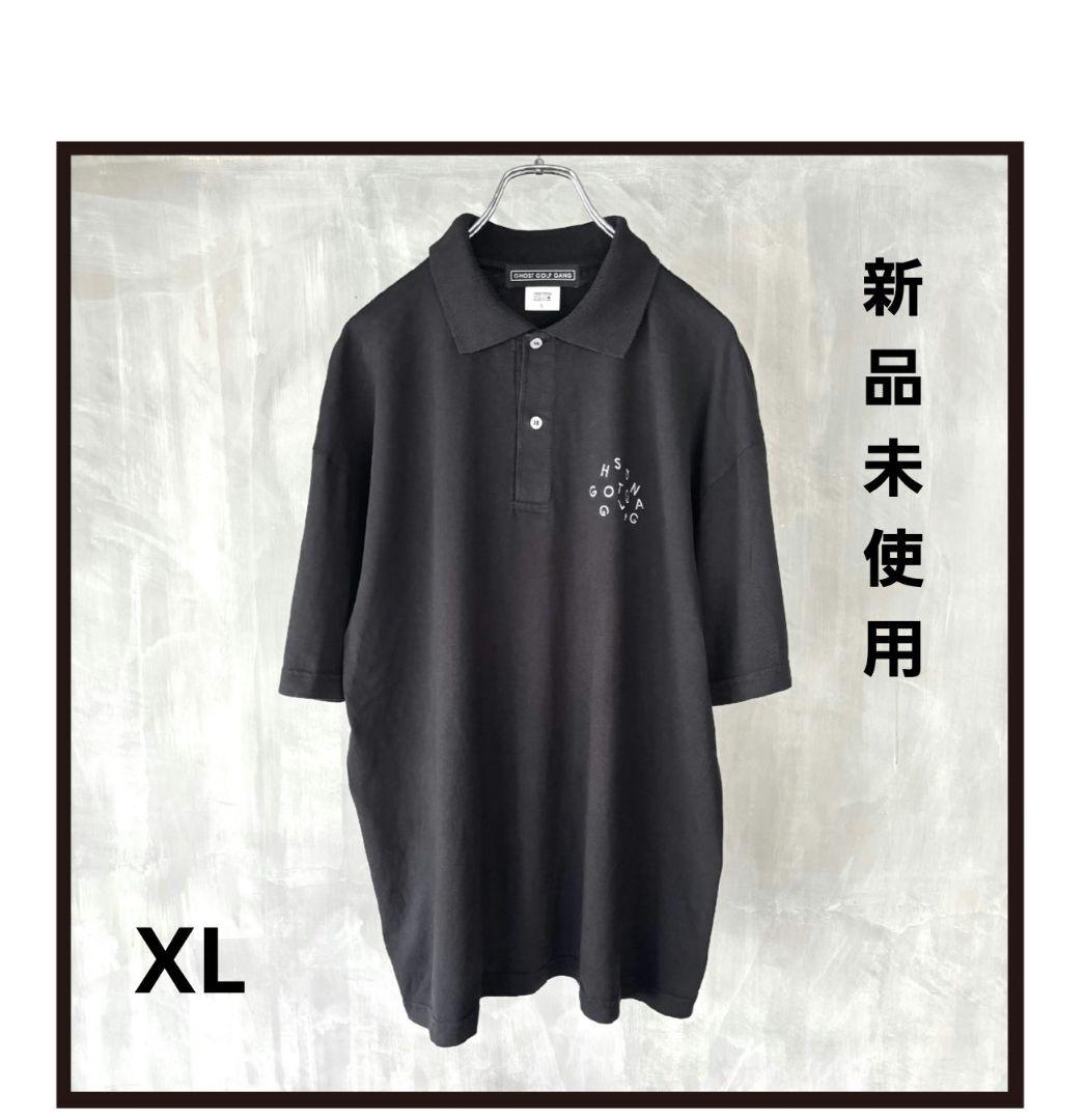 GHOSTGOLFGANG　BREAKING POLO TEE (BLACK)