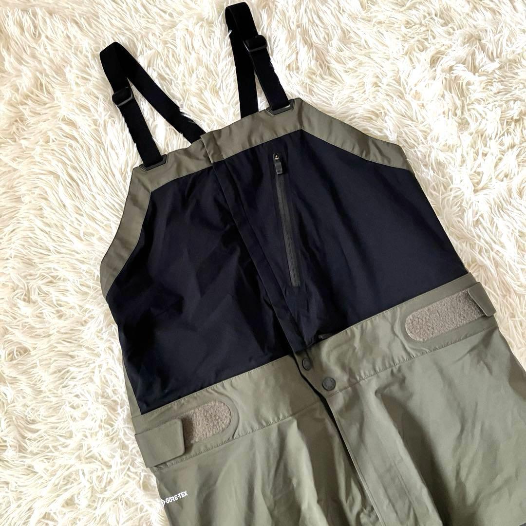 #8B✨THE NORTH FACEゴアテックス✨スノボ ビブパンツ メンズXL