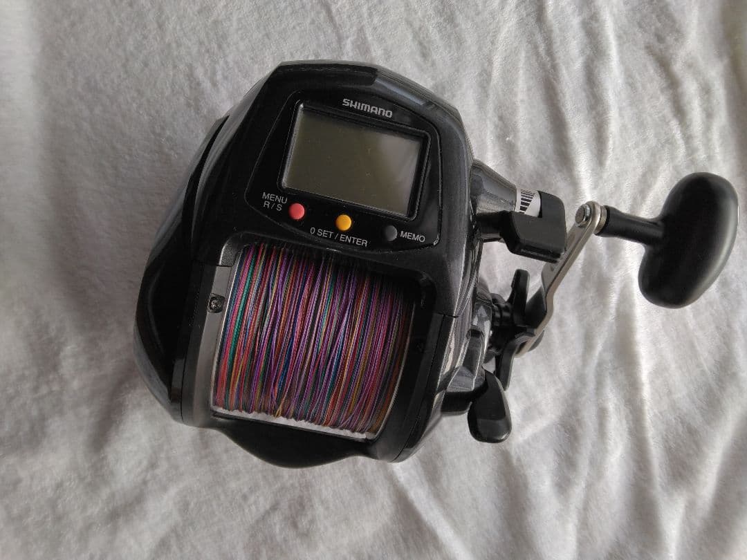 SHIMANO 電動リール デジタル表示 カラフルライン　フォーマスター9000