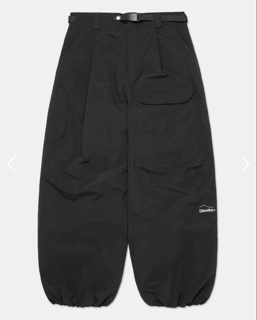 スノーボード Dimito 25-26 DECK WIDE BANDED PANTS (XS)