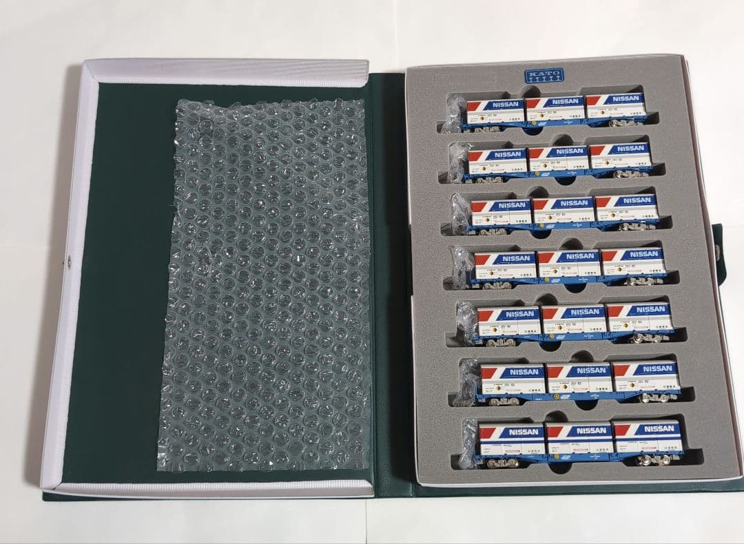 KATO Nゲージ NISSANコンテナ 7両セット　中古品
