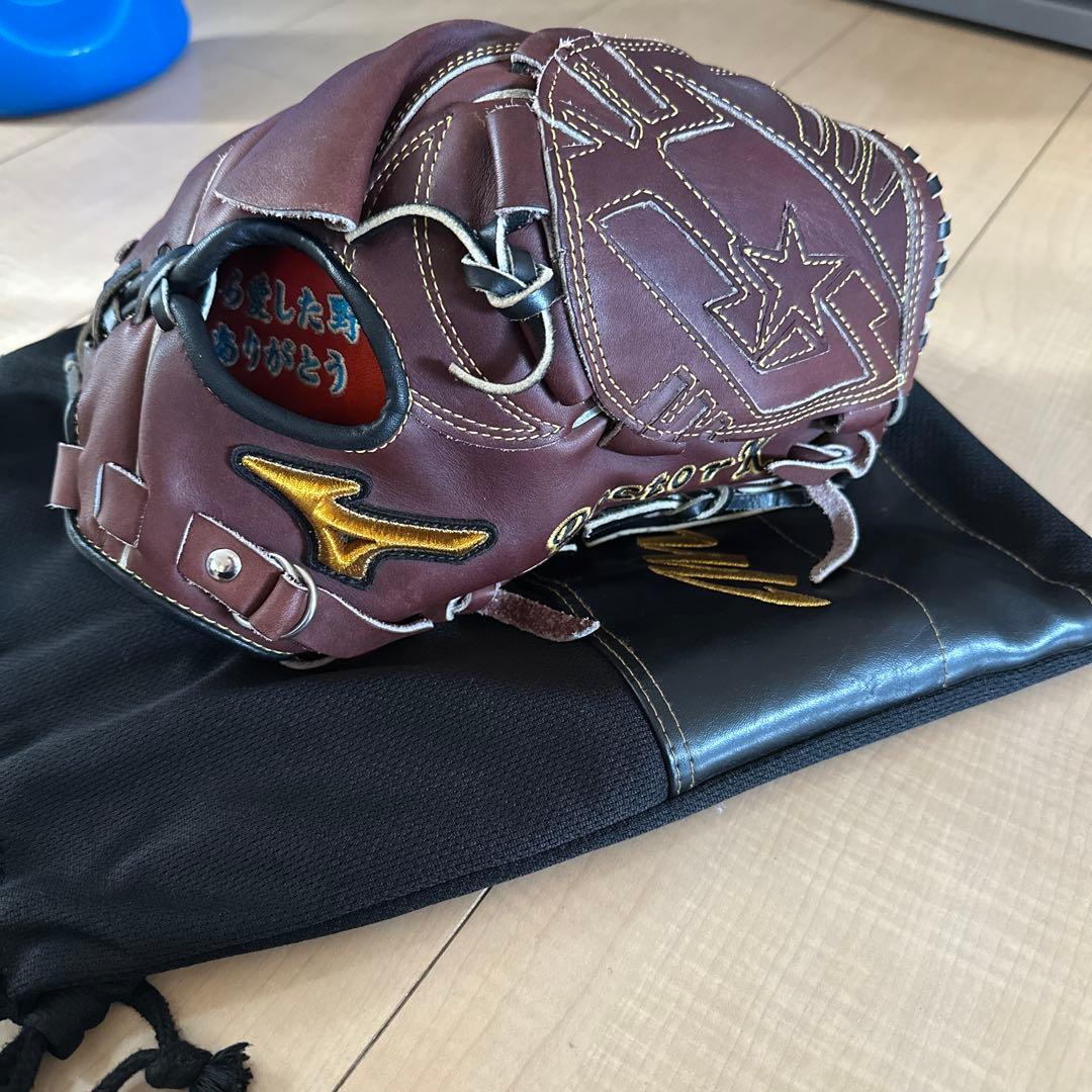 ミズノプロ　軟式グローブ　オーダー　投手用