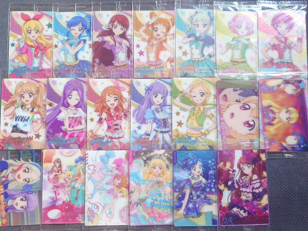 アイカツウエハース 50枚まとめ売り 星宮いちご 藤堂ユリカ