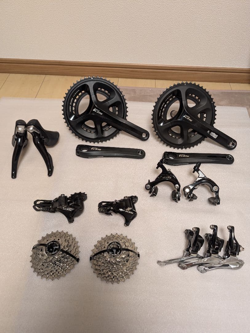 shimano 105 5800系 11s パーツ選べる コンポセット
