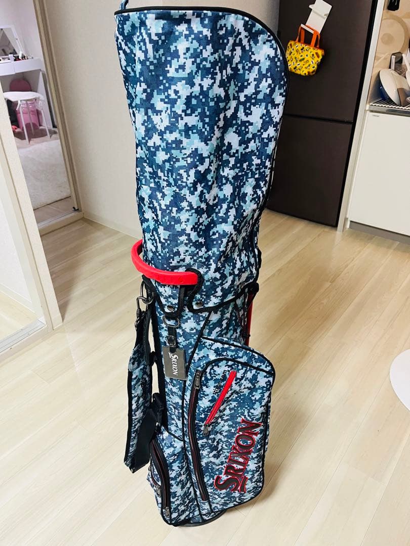 軽量、美品　Srixon 迷彩柄 スタンドゴルフバッグ