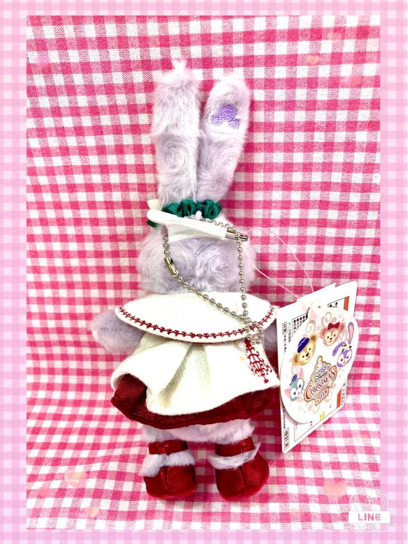 ♡ステラルー♡ぬいぐるみバッヂ♡イッツクリスマス♡2018年♡タグ、値札付き♡
