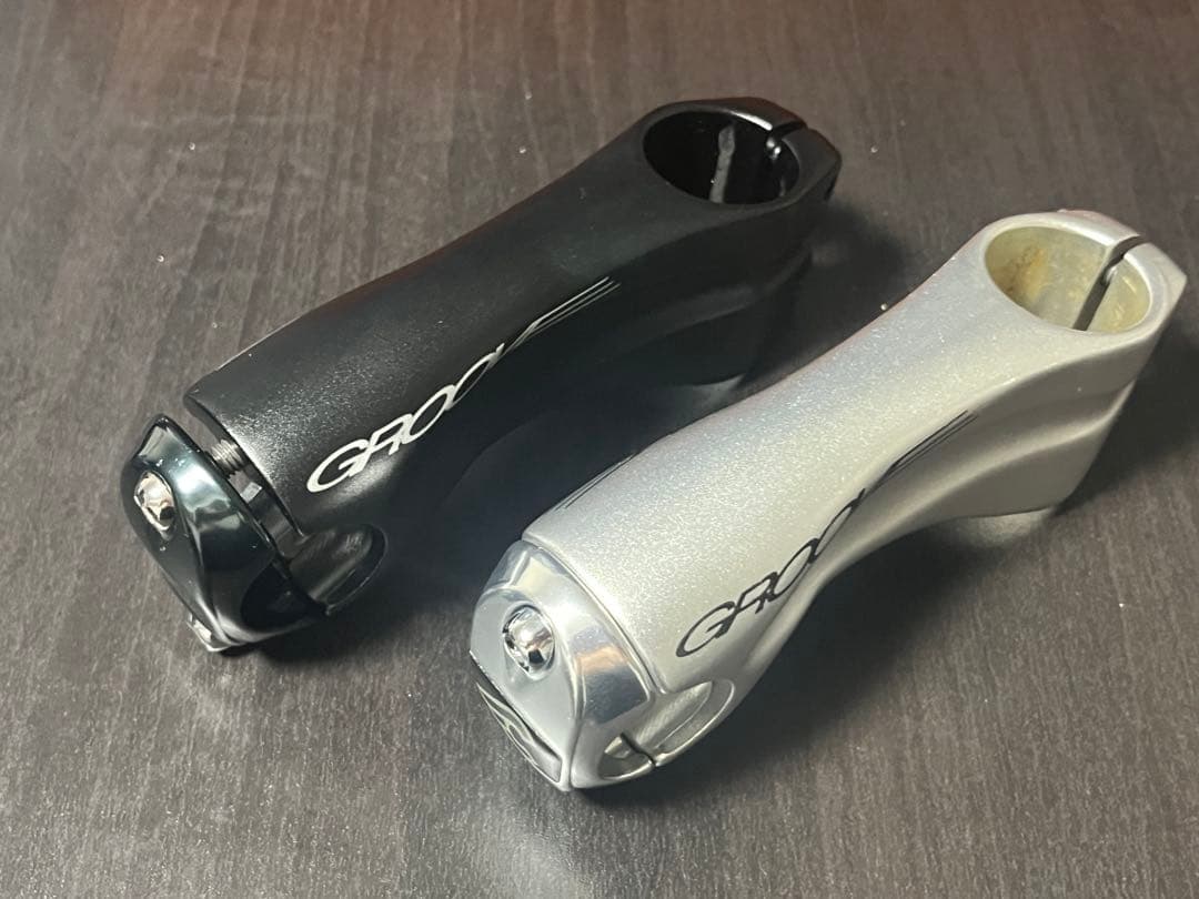 cinelli groove 100mm ステム　黒銀2本セット