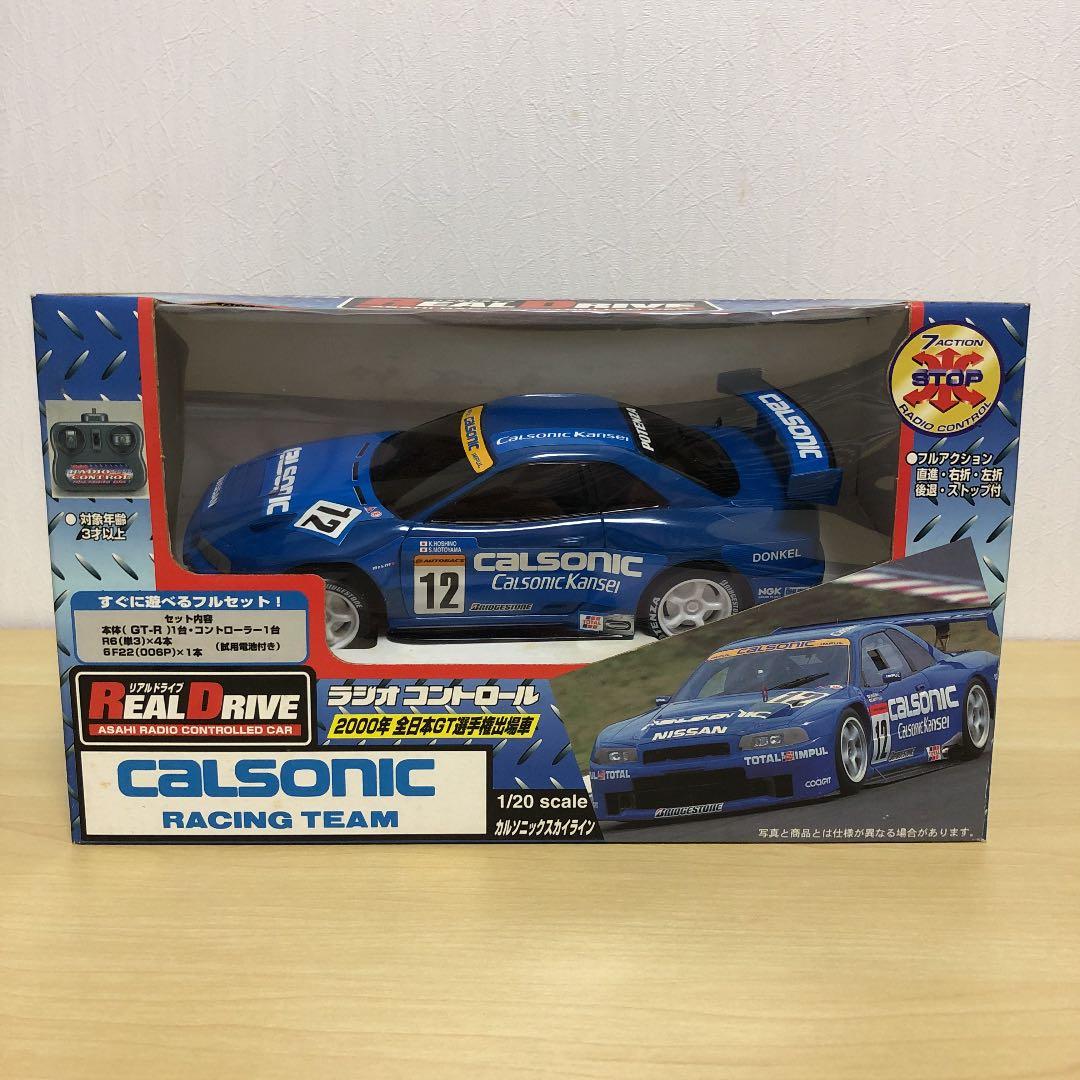 アサヒ　1/20　ラジコン　カルソニック　スカイライン　ＧＴ－Ｒ