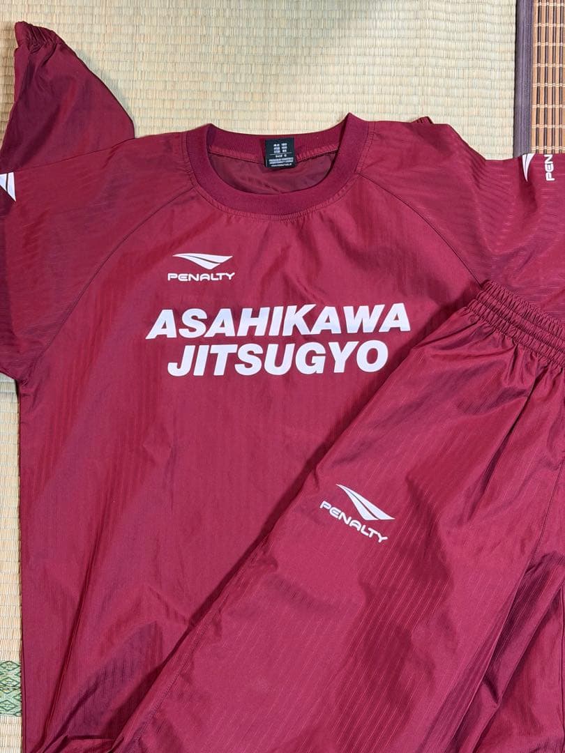 旭川実業高等学校サッカー部 ピステ 上下セット