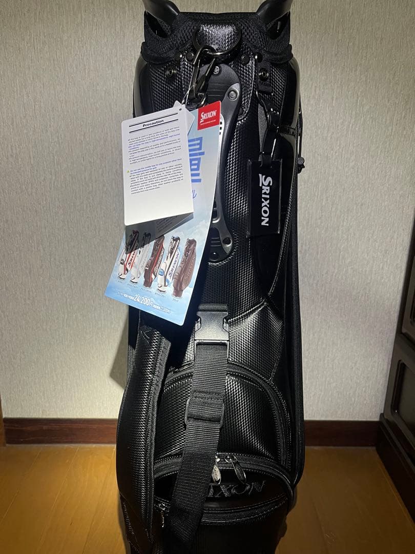 Srixon ブラック キャディバッグ 軽量